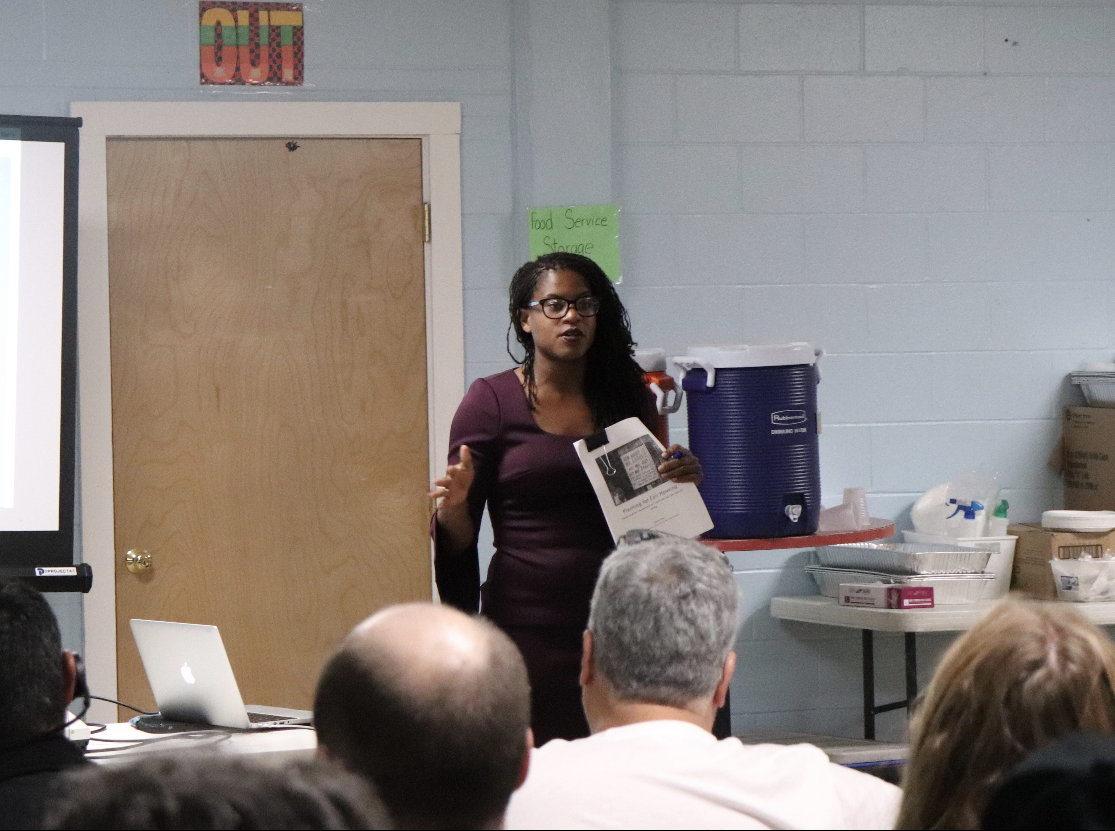 Councilor Lydia Edwards is interested in removing seats for special interest groups from the Zoning Board of Appeals. Photo by Eileen O'Grady.