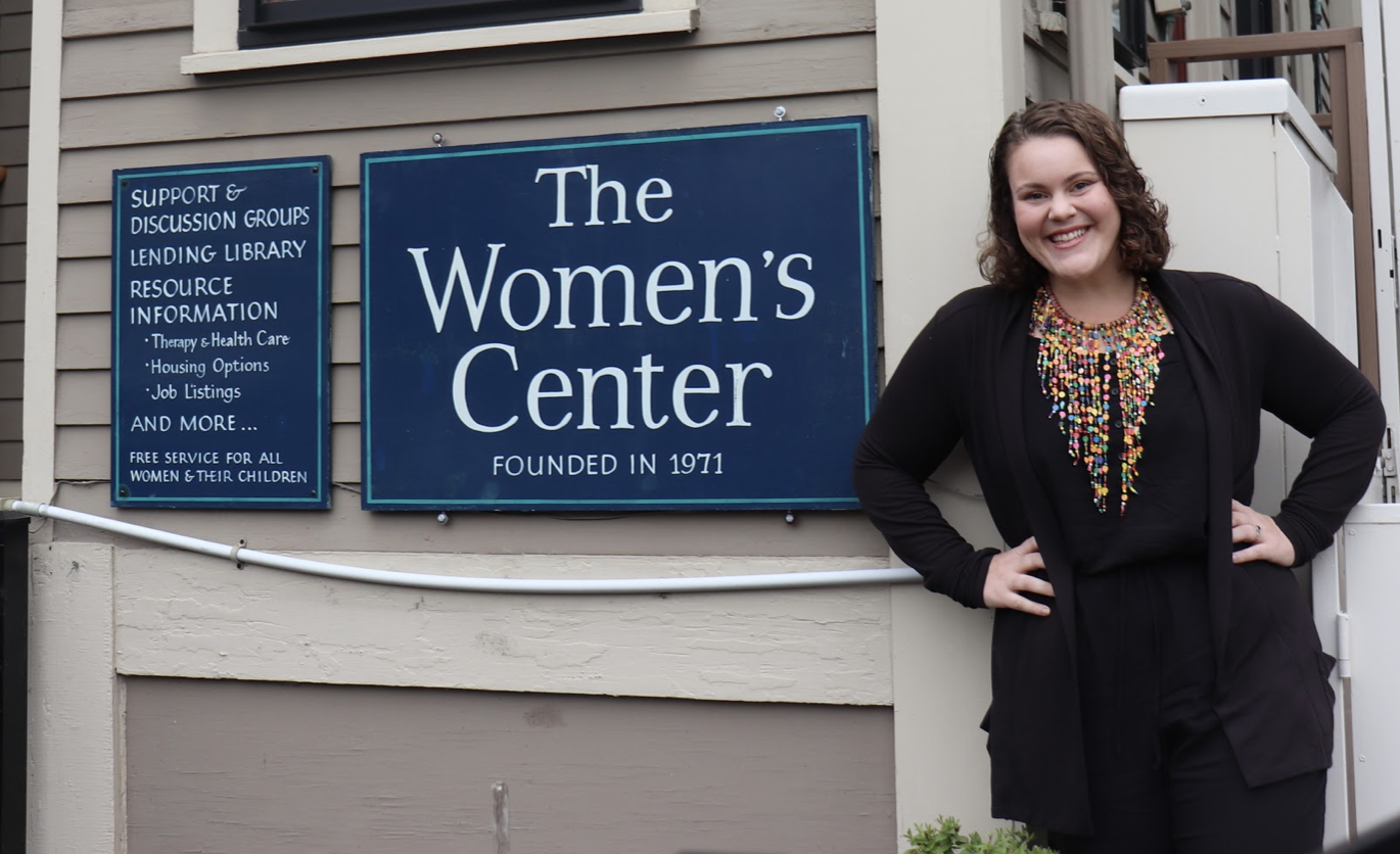 Jessye Kass is the director of the Cambridge Women's Center. Photo by Eileen O'Grady.