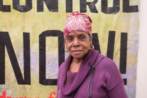 Judy Burnette, Jamaica Plain resident, organizer and activist with housing rights group, City Life/Vida Urbana.