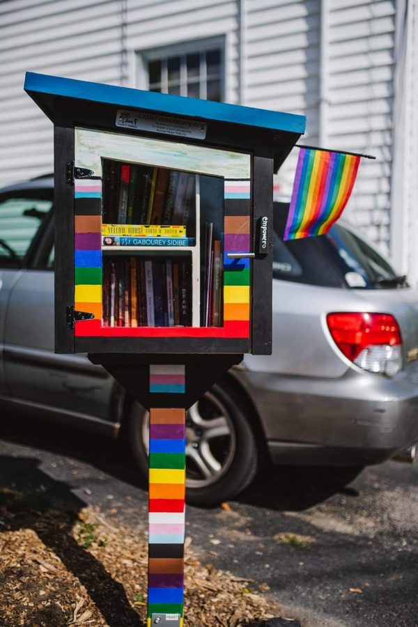 The Quinn Way anti-racist library by Fagone in West Roxbury.