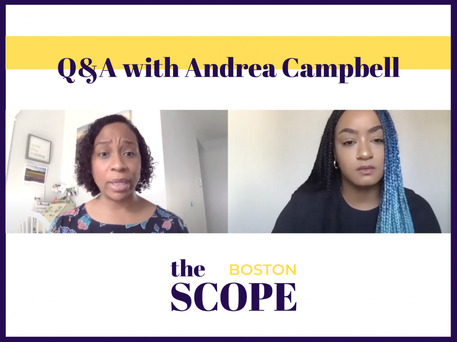 Andrea Campbell talks policing reform, education and what she would do