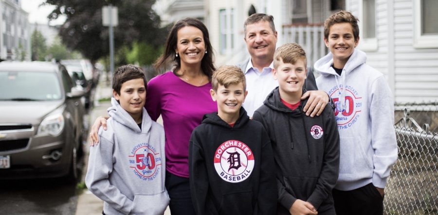 Annissa Essaibi George and her family.