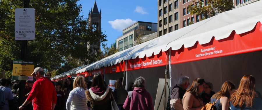 Year after year, the Boston Book Festival brings the literary world together. Photo credit: Boston Book Festival
