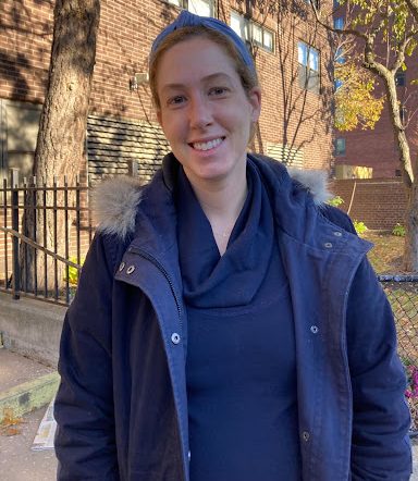 Photo Credit: Kate Armanini
Software developer and Beacon Hill resident Kate Reichenbach voted with women’s rights in mind on Election Day. 
