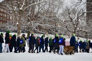 9th annual Winter Walk on the Boston Common