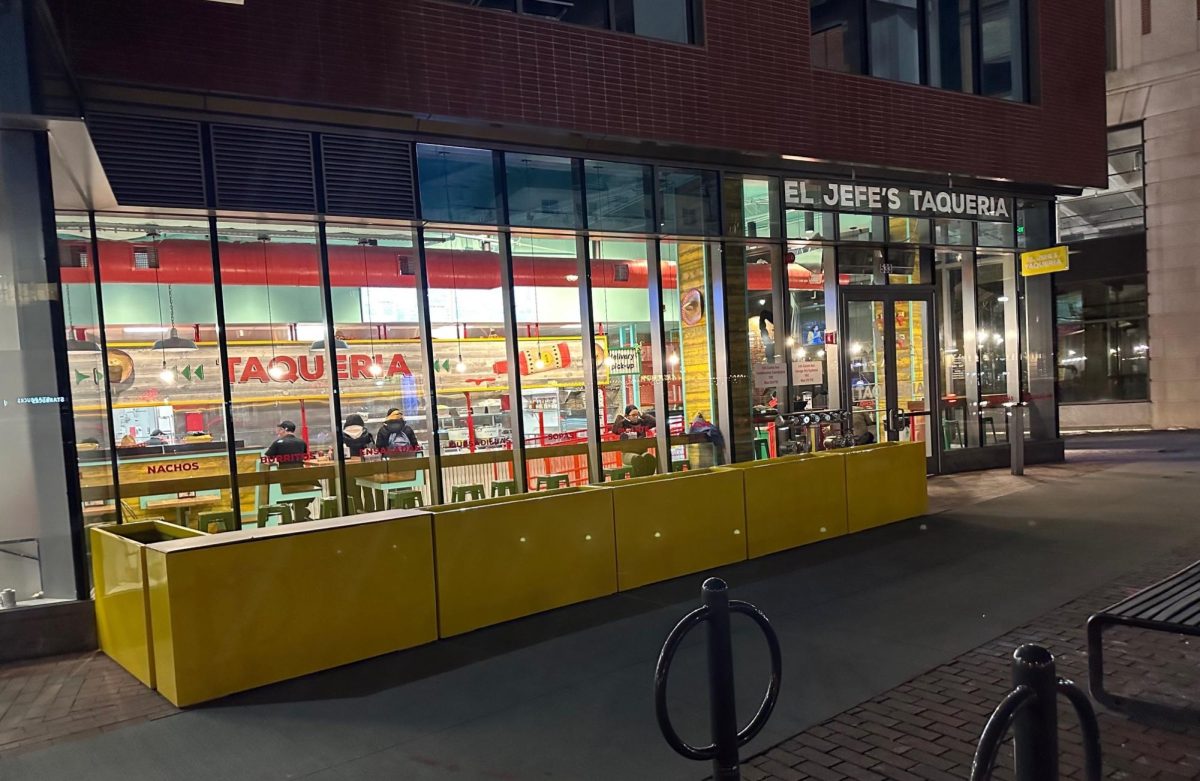 El Jefe's Taqueria's ninth location, in Kenmore Square