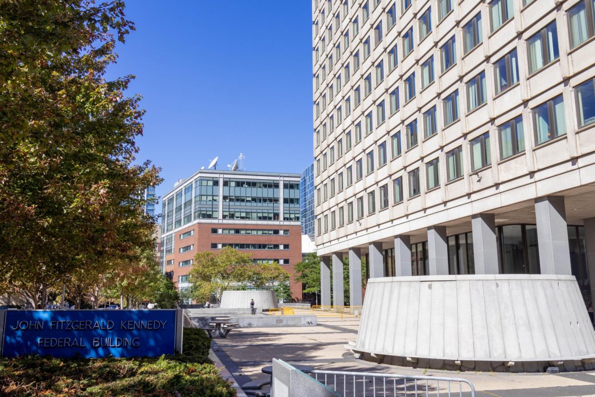John Fitzgerald Kennedy Federal Building at City Hall Plaza in Boston.